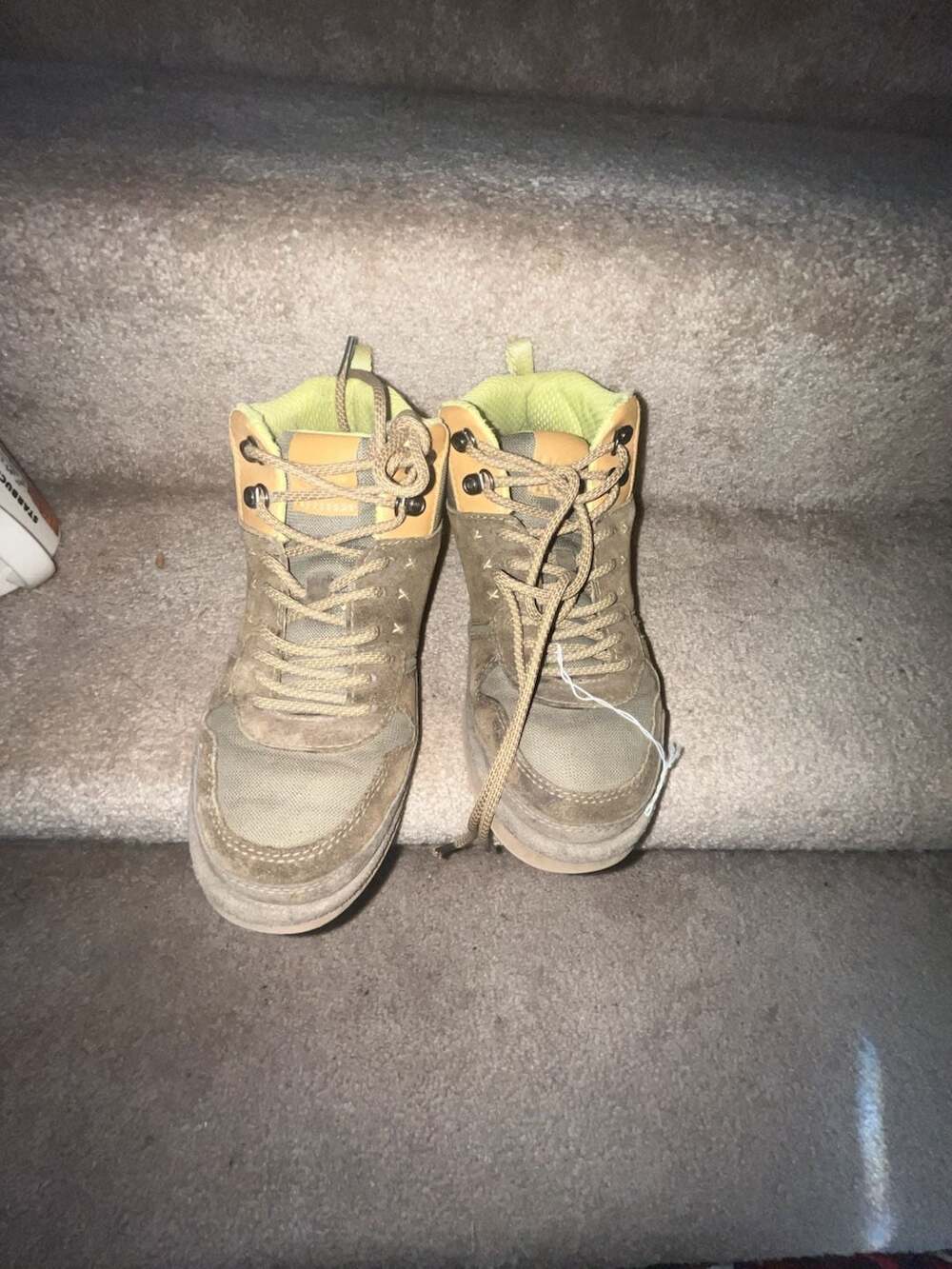 UGG Highland Hi Heritage Sneakers Burnt Olive Suede